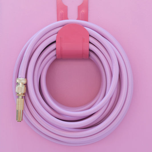 Pink Peony Hose & Hanger